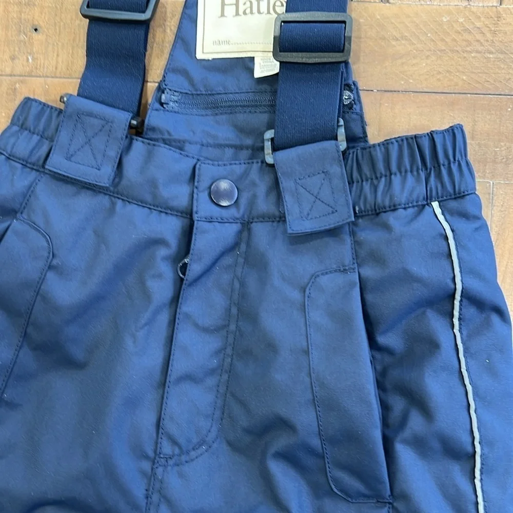 Hatley navy waterproof snow pants
